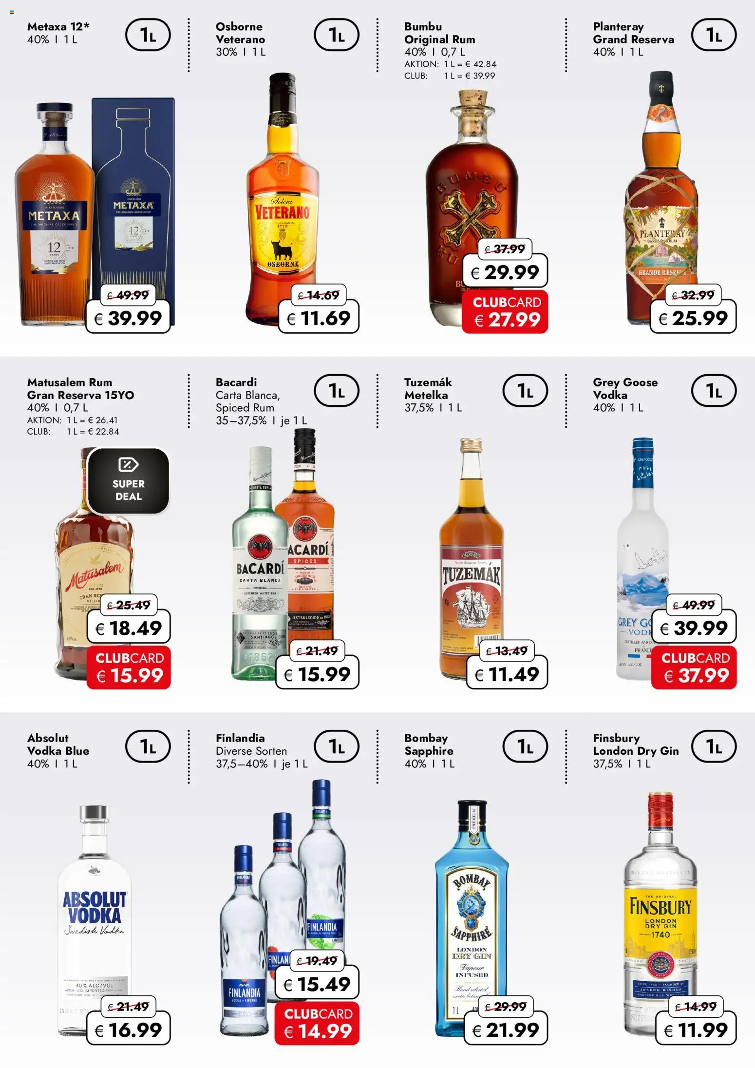 Travel FREE Flugblatt gültig ab 30.10.2026 | Seite: 3 | Produkte: Gin, Metaxa 12*