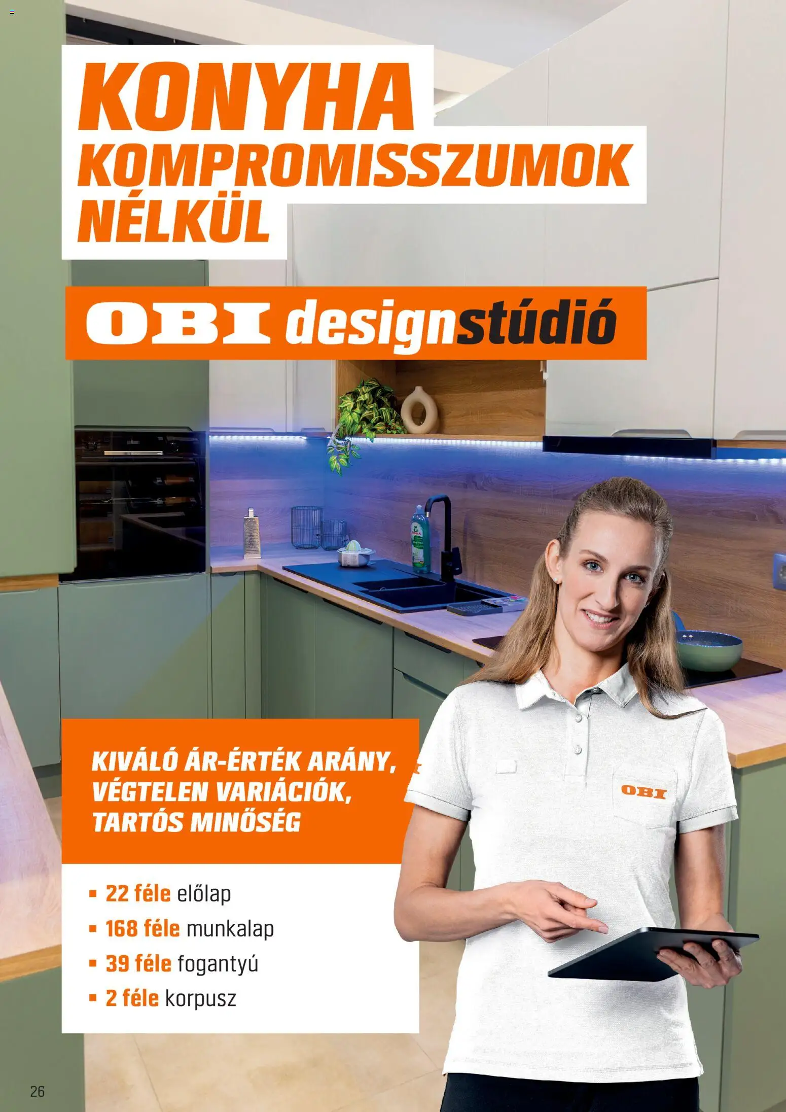 OBI akciós ujság - amely érvényes a következő dátumtól: 2026.09.01. | Oldal: 26