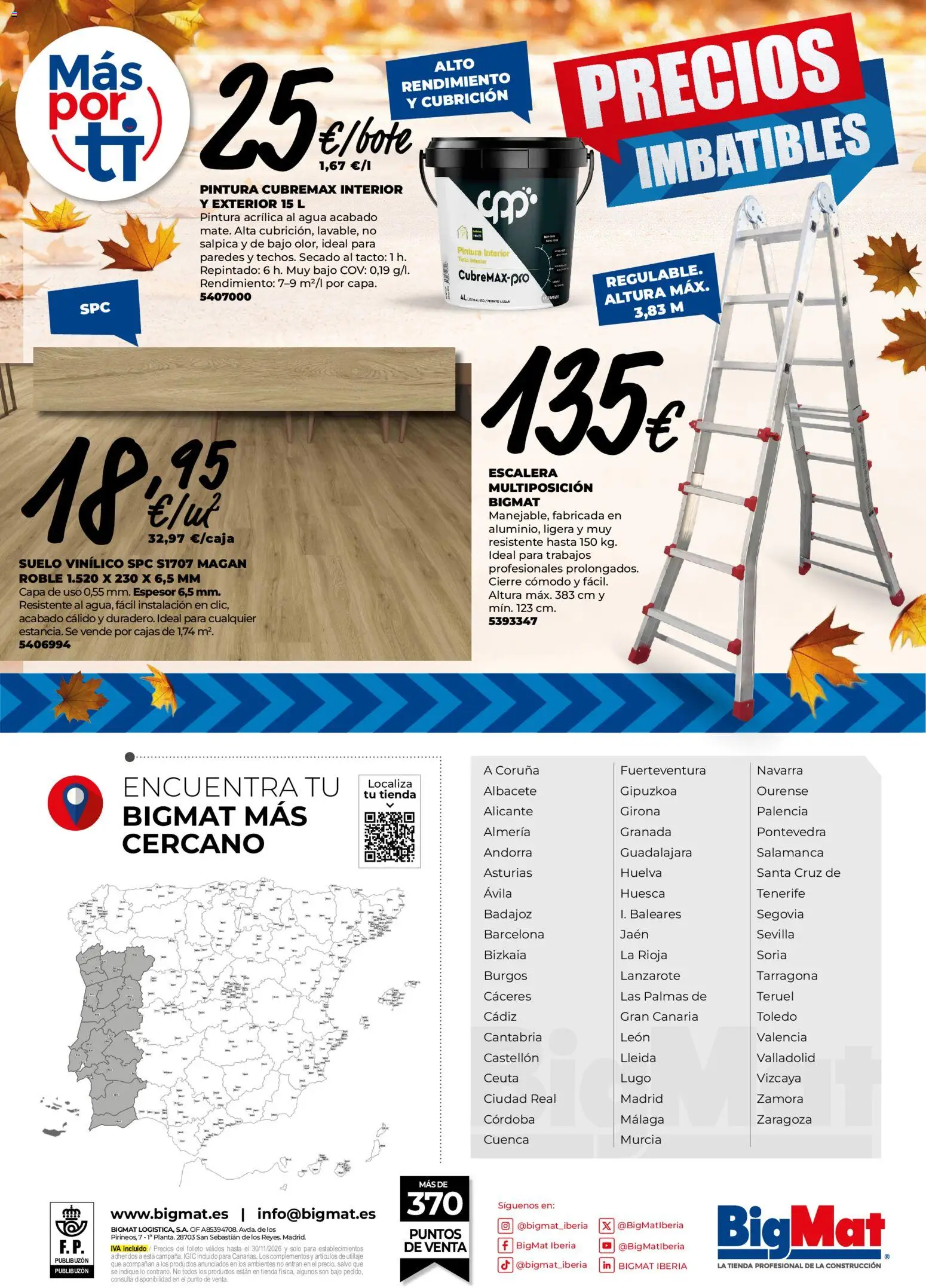 BigMat - Precios imbatibles │ válido desde el 26/10/2026 | Página: 8