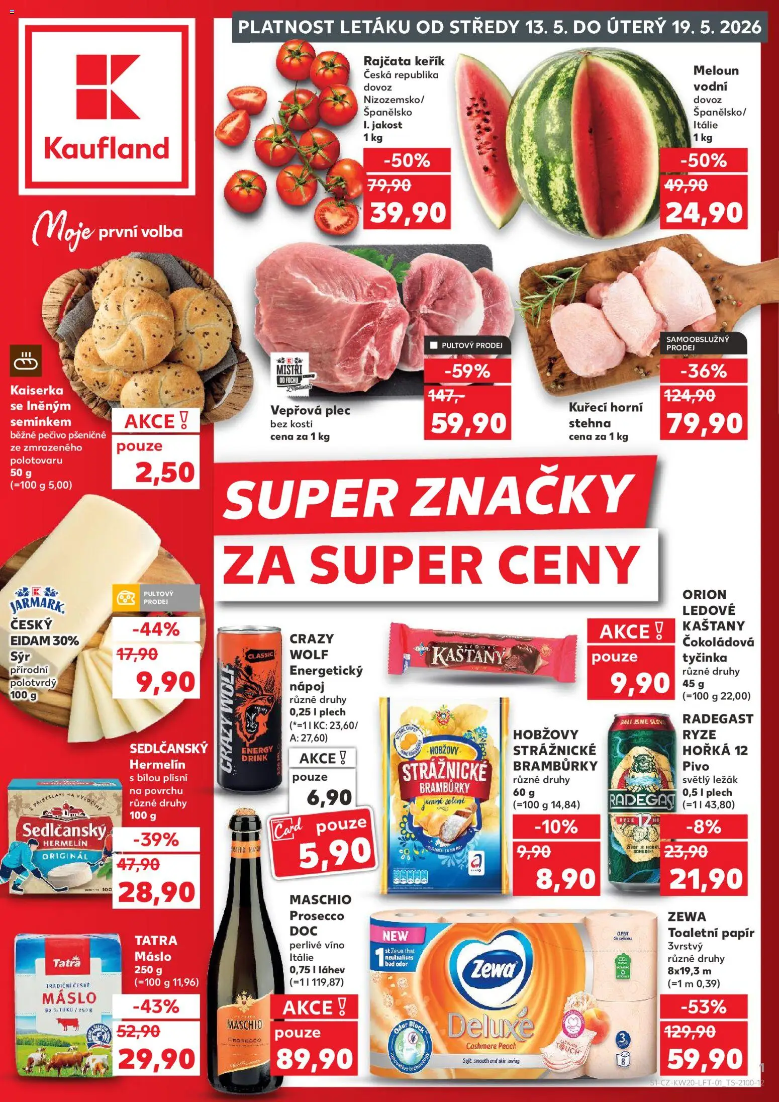 Kaufland leták - Liberec od 13.05.2026 | Strana: 1