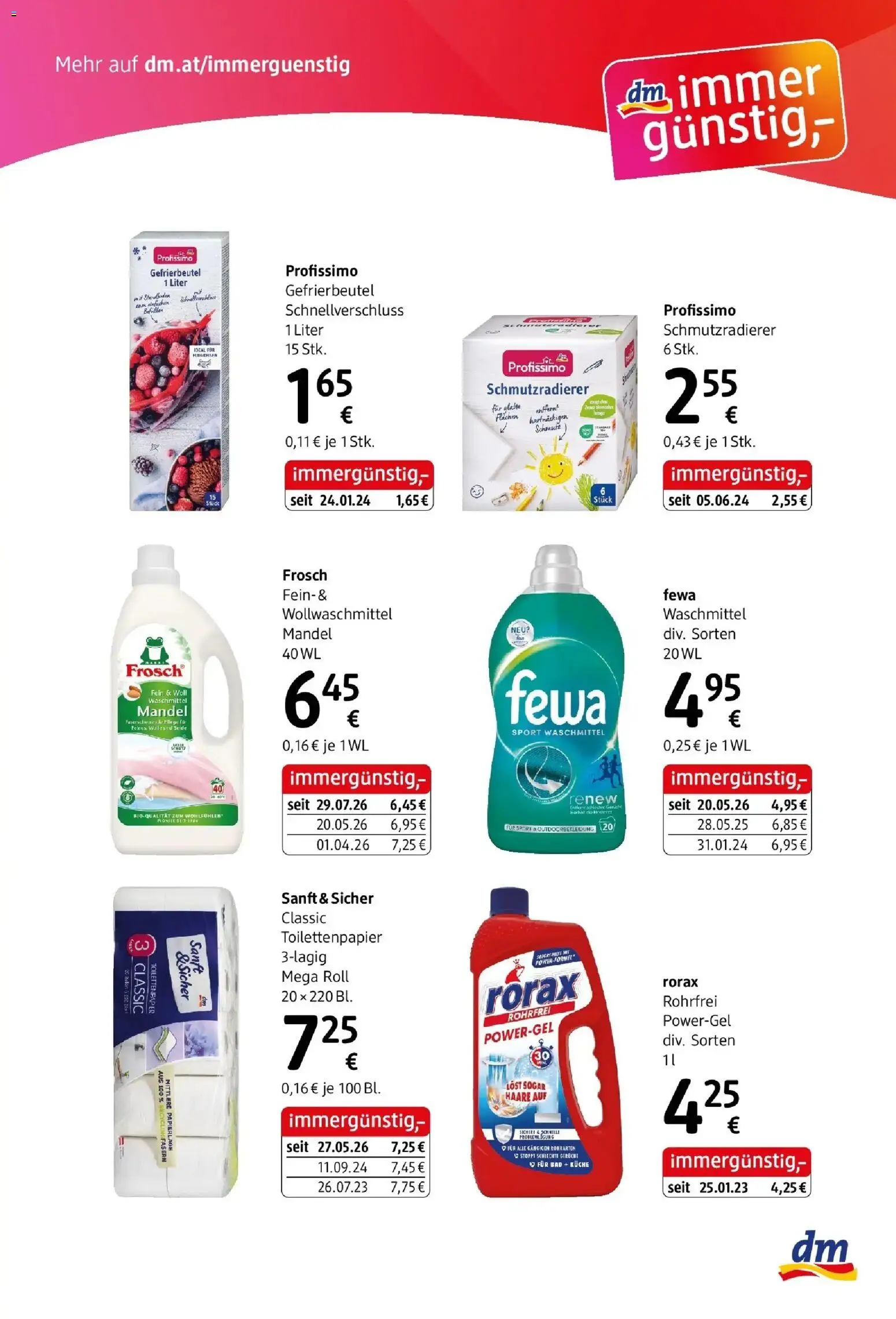 dm drogerie markt Journal Express August von 30.07.2026 - Aktuelle Angebote | Seite: 8 | Produkte: Mandel, Bad, Waschmittel