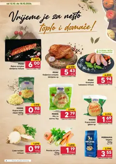 Pivac Katalog - Pregled kataloga iz trgovine Pivac, vrijedi od 12.10.2026 | Stranica: 6 | Proizvodi: Celer, Podravka, Kobasica, Kupus
