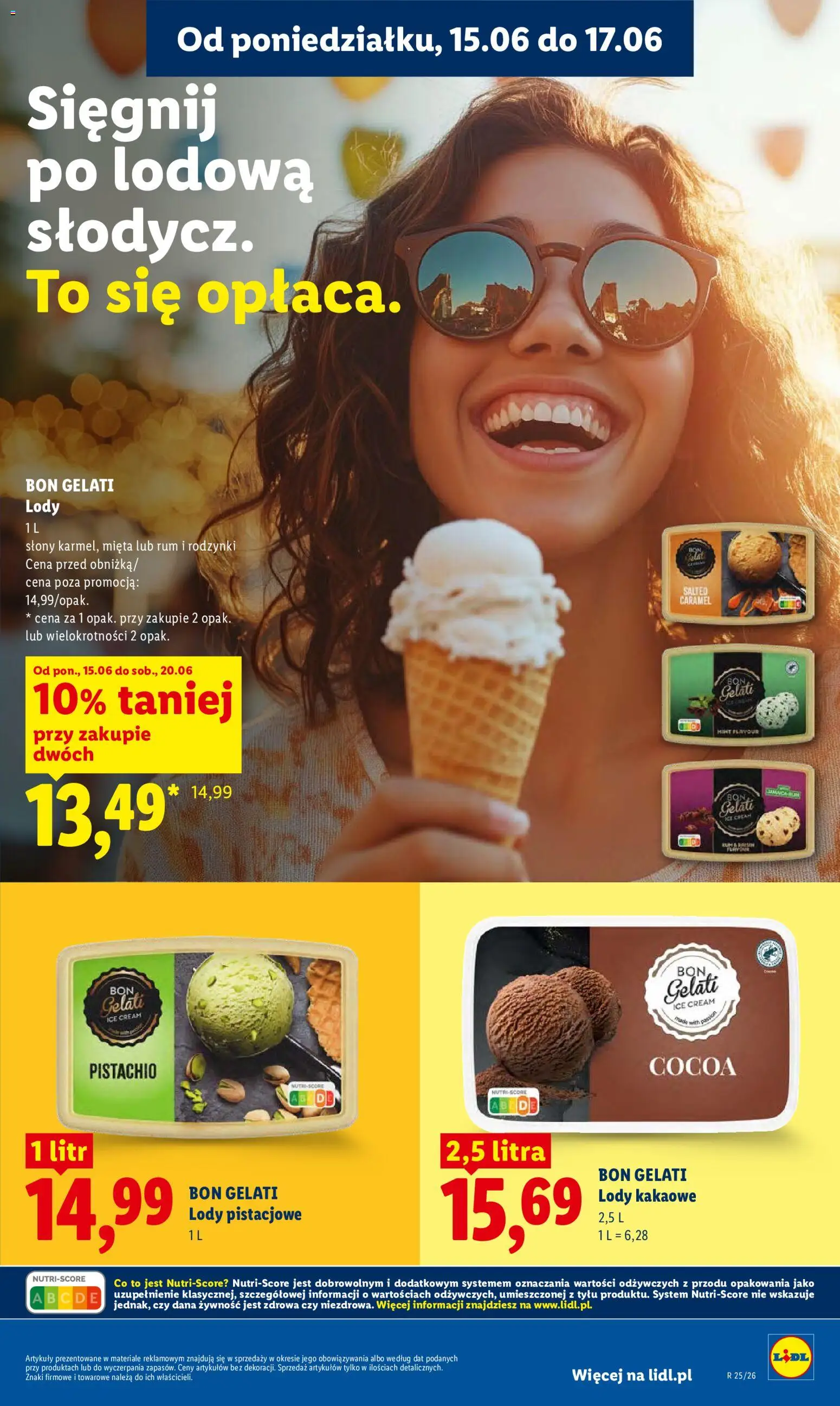 Lidl Polsko leták od 15.06.2026 | Strana: 73 | Produkty: Rum, Bon Gelati