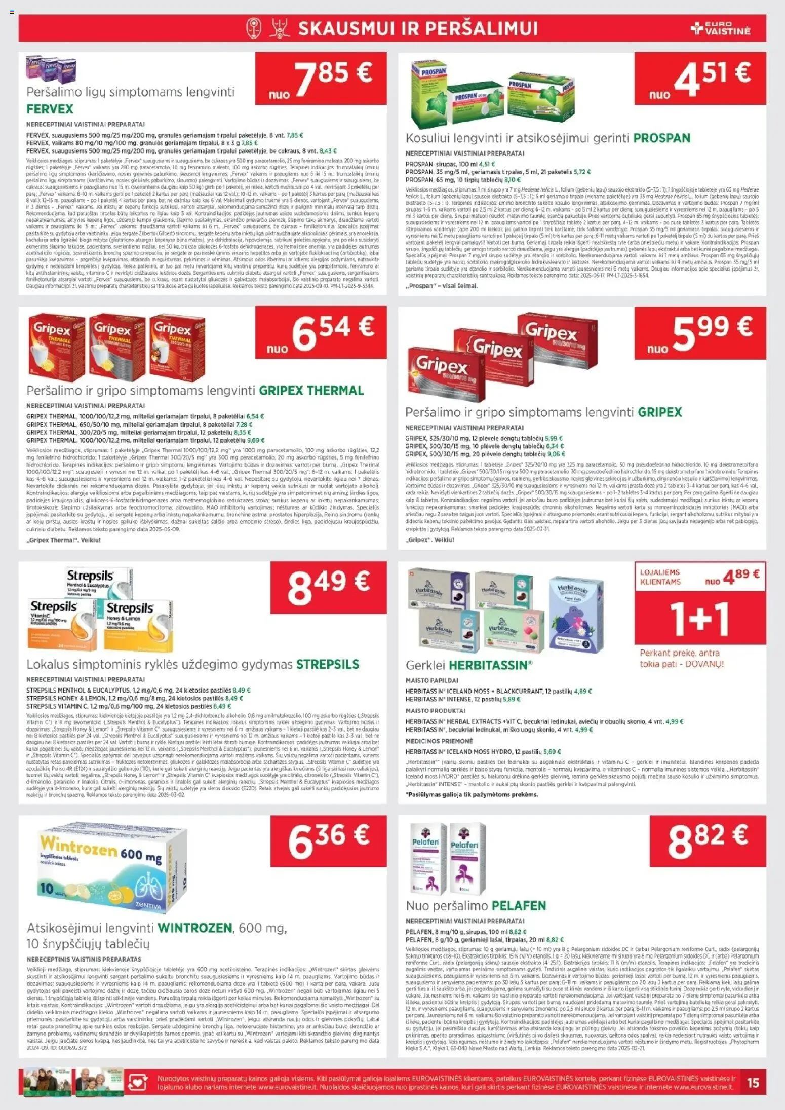 EUROVAISTINĖ akcijos nuo 2026.03.31 | Puslapis: 15 | Prekių: Ledinukai, Sirupas