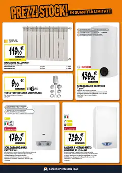 Anteprima del volantino Tecnomat catalogo valido a partire dal 28.05.2026 | Pagina: 6 | Prodotti: Scaldabagno, Caldaia, Acqua, Alluminio