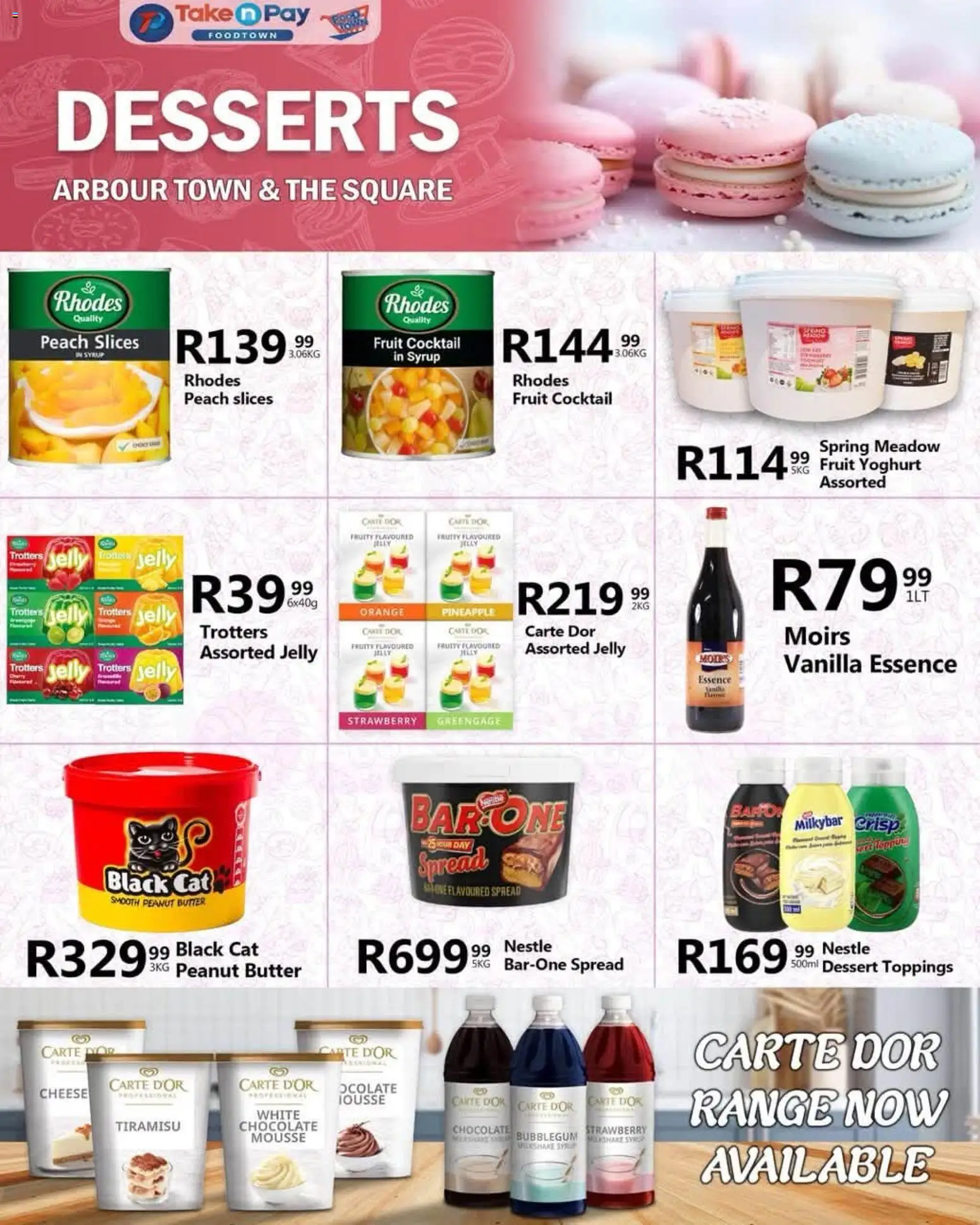 New Take n Pay catalogue – valid from 10/08/2026 | Page: 11 | Products: Vanilla essence, Dessert, Meadow, Syrup