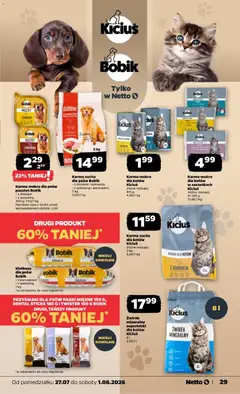 Pogląd oferty "Netto gazetka od poniedziałku" - ważna od 27.07.2026 | Strona: 29