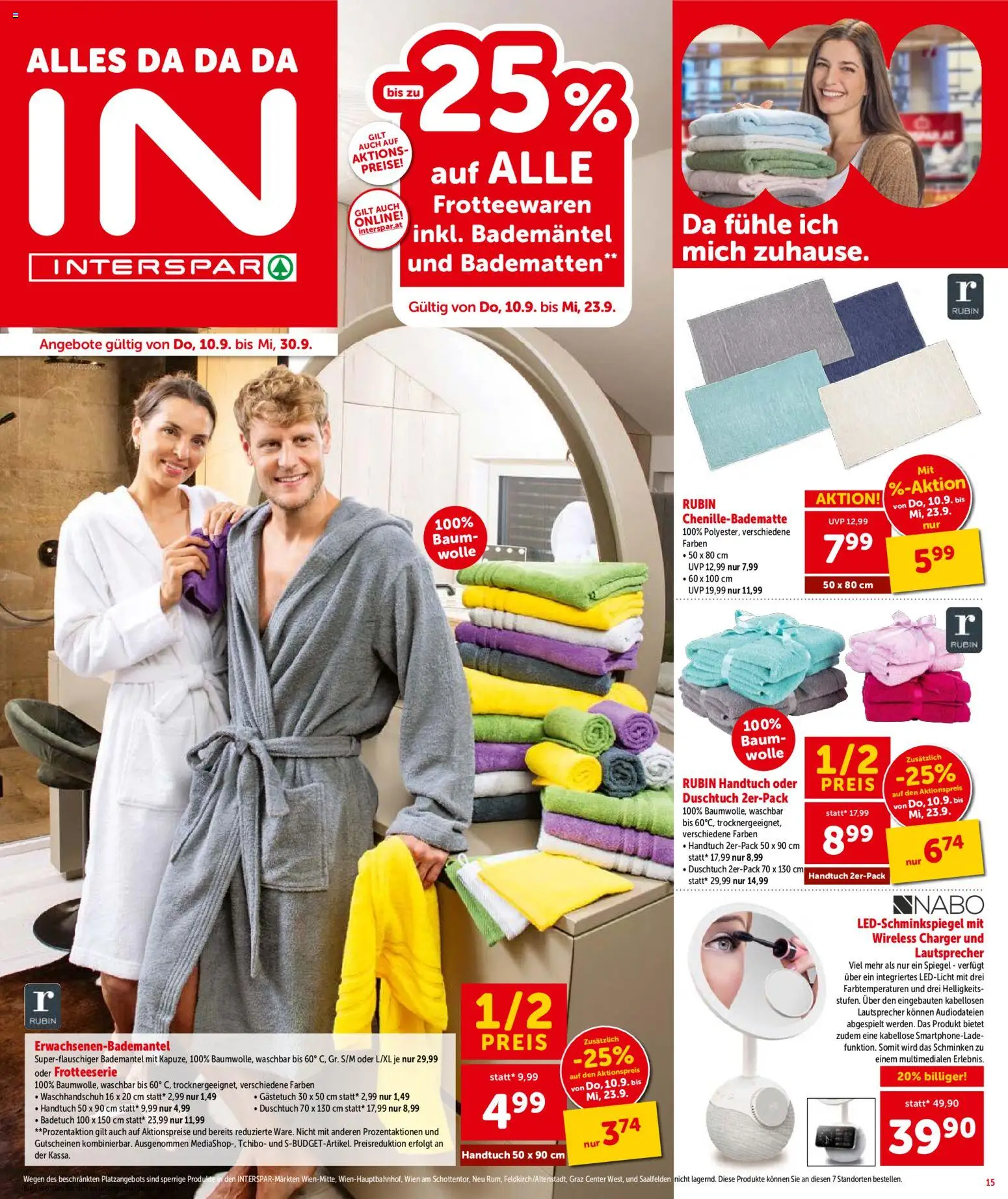 Interspar - Flugblatt gültig ab 10.09.2026 | Seite: 15