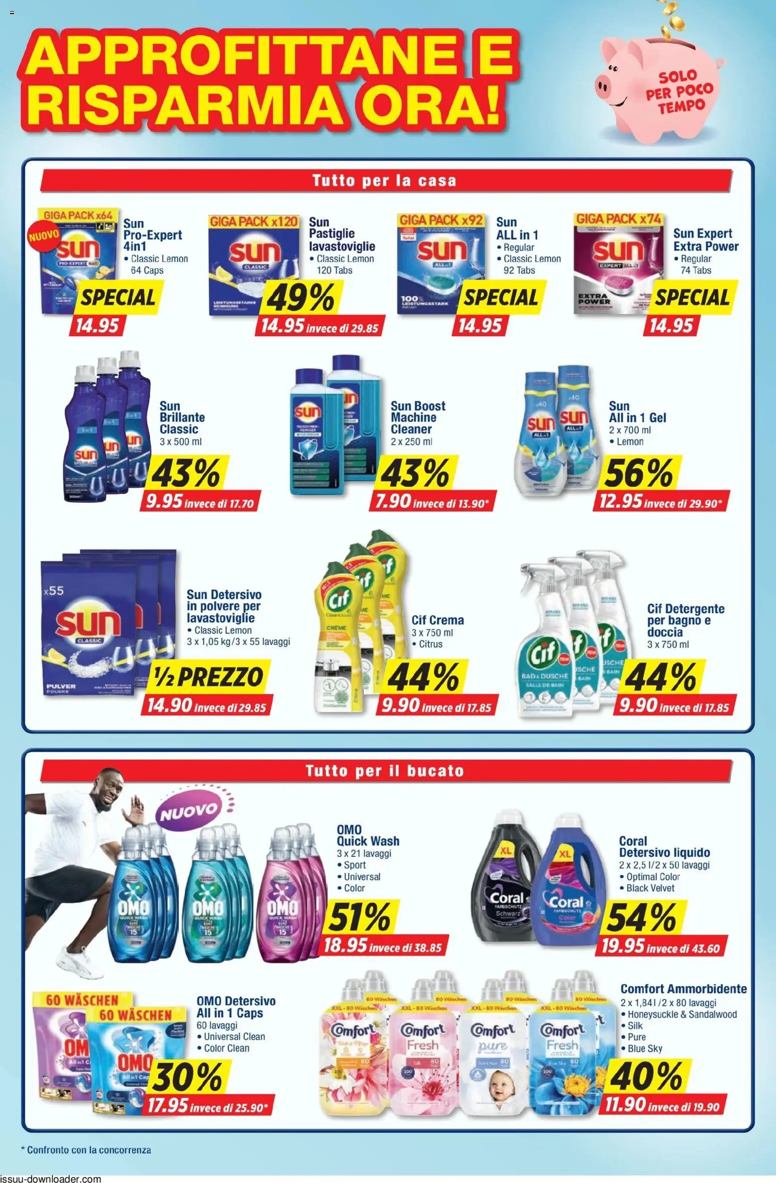 Denner aktionen IT – gültig ab 28.05.2026 | Seite: 19 | Produkte: Dusche, Pulver, Creme