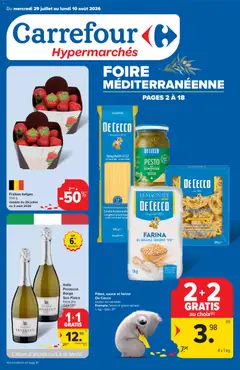 Carrefour folder semaine 31 - Voorbeeld van een folder van , geldig van 29/07/2026