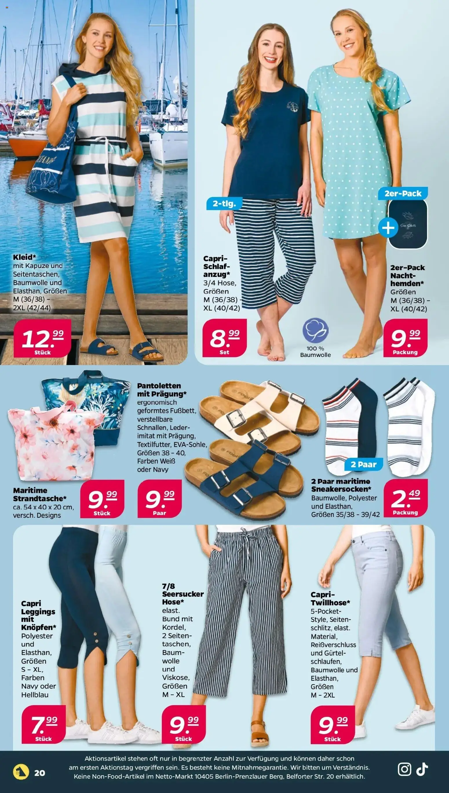 Netto Prospekt – gültig ab 01.06.2026 | Seite: 22 | Produkte: Leggings, Gürtel