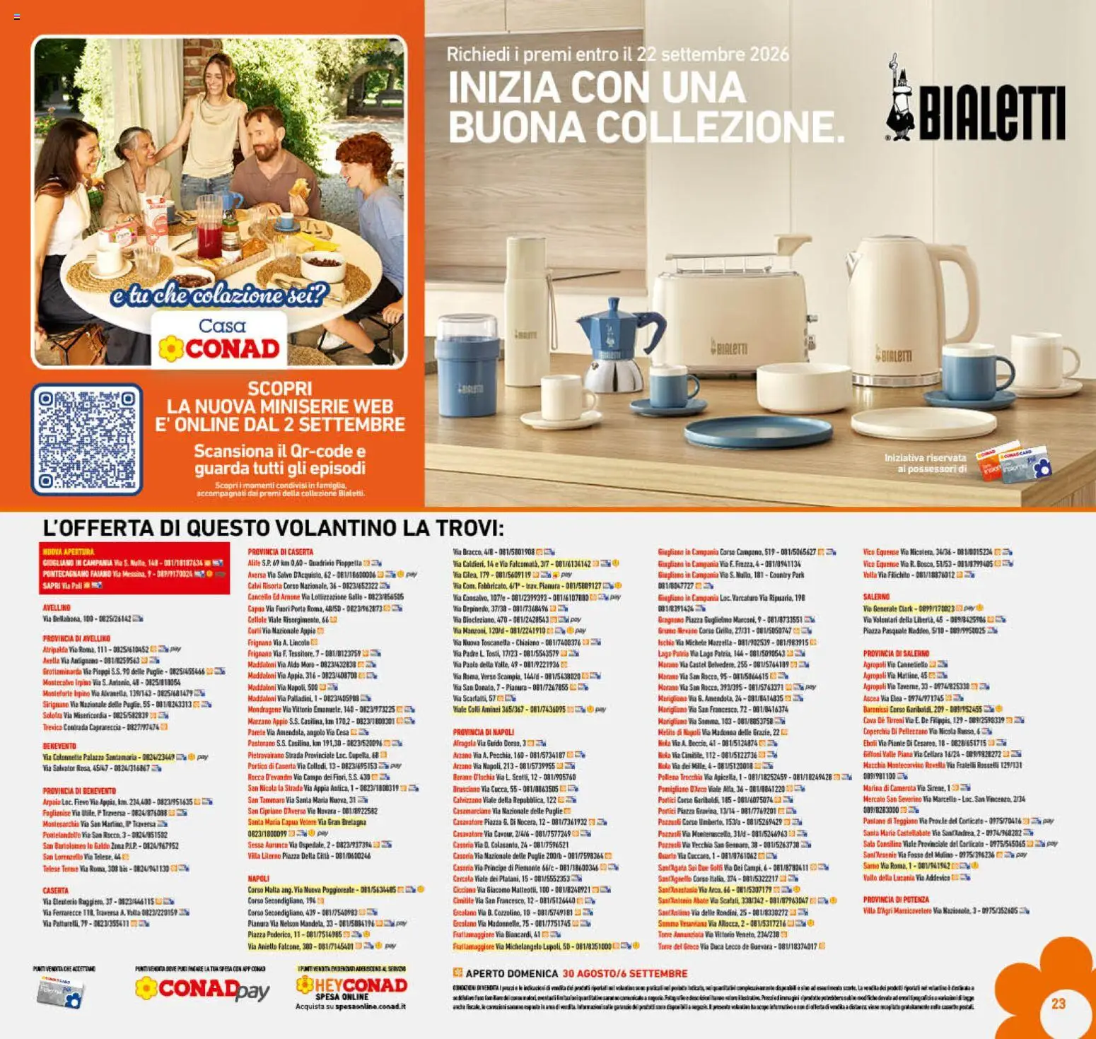 Volantino Conad del 26/08/2026 | Pagina: 23