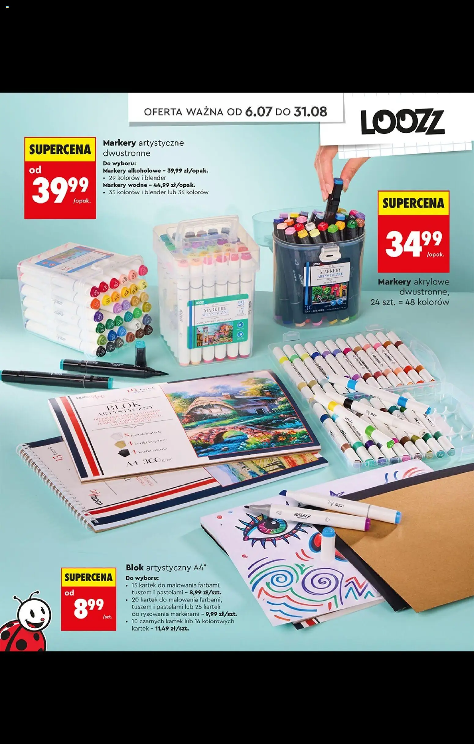 Biedronka Polsko leták - BTS oferta od 06.07.2026 | Strana: 10 | Produkty: Blok