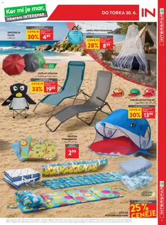 Spar katalog akcije – veljaven od 17.06.2026 | Stran: 5 | Izdelki: Ležalnik, Šotor, Senčnik, Sladkor