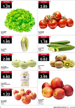 Prodega aktionen ab 25.05.2026 gültig | Seite: 2 | Produkte: Äpfel, Kiwi, Gurken, Salat