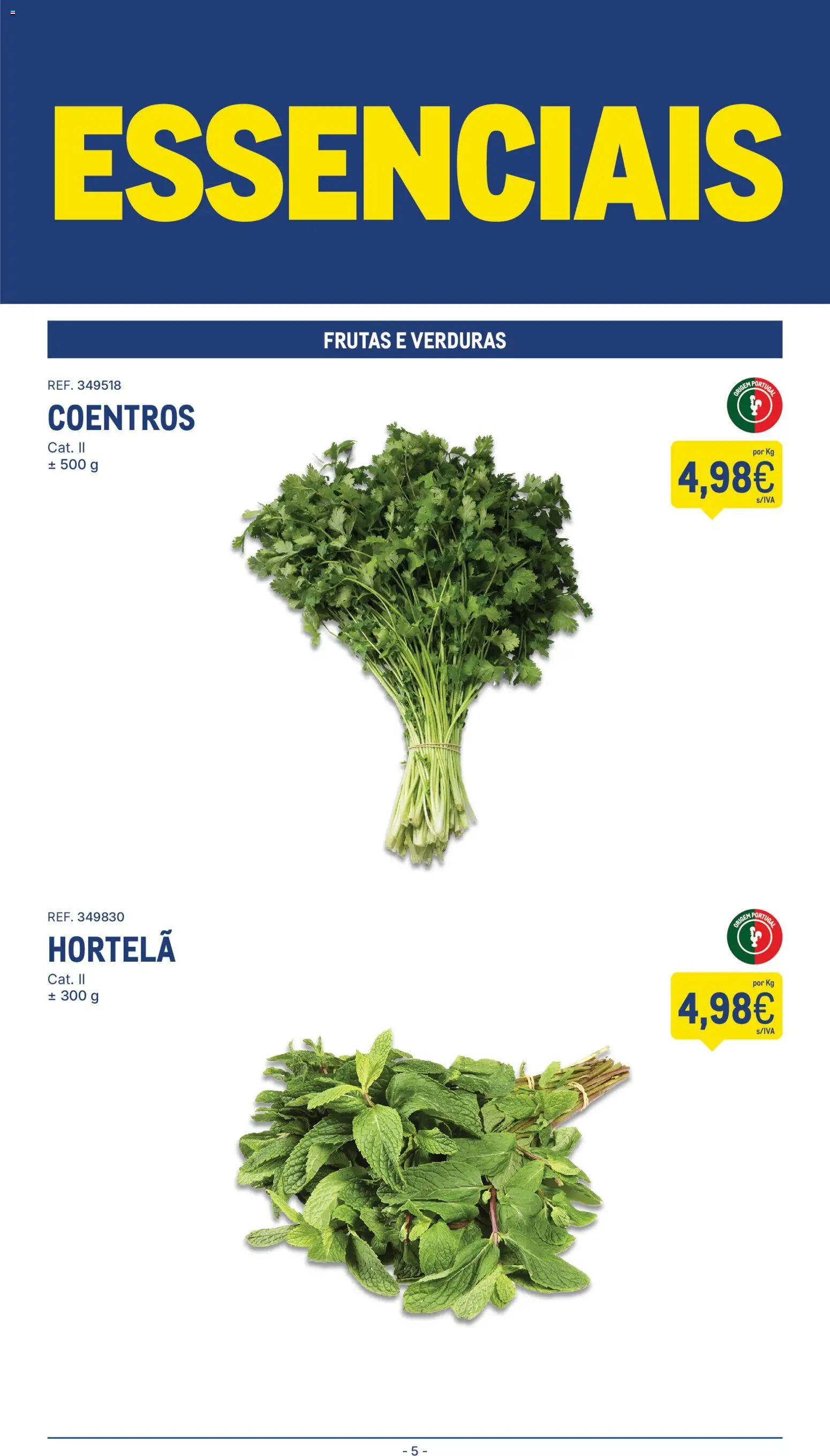 Makro folheto │ válido de 15/09/2026 | Página: 5 | Produtos: Hortelã, Frutas