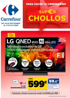 Vista previa Carrefour Super chollos válido desde el 18/09/2026