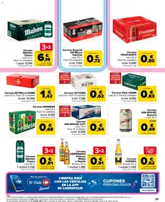 Vista previa Carrefour Market folleto válido desde el 26.05.2026 | Página: 25 | Productos: Cerveza, Té, Παρμεζάνα, Σπανάκι