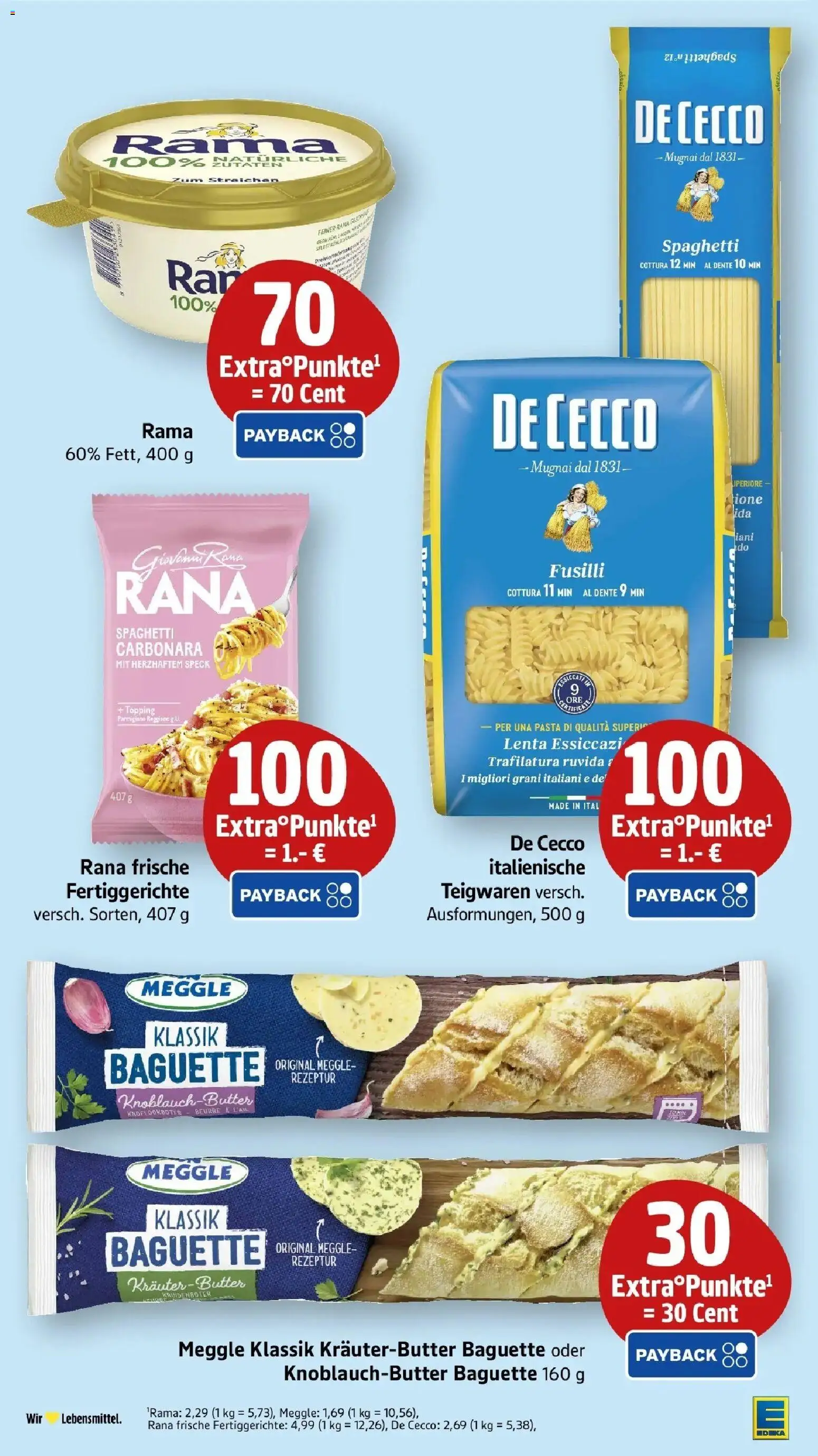 Edeka prospekt Bitburg – gültig ab 01.06.2026 | Seite: 37 | Produkte: Rama, Kräuterbutter, Fertiggerichte, Pasta