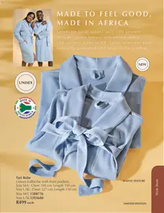 Justine specials catalogue – valid from 01.05.2026 | Page: 85 | Products: Bathrobe