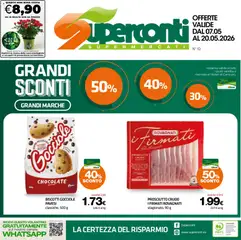 Anteprima del volantino Superconti volantino valido a partire dal 07.05.2026