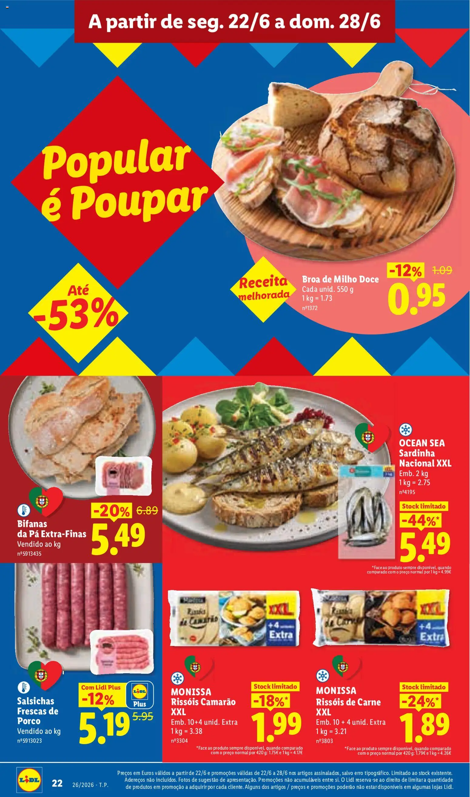 Lidl folheto │ válido de 22.06.2026 | Página: 22