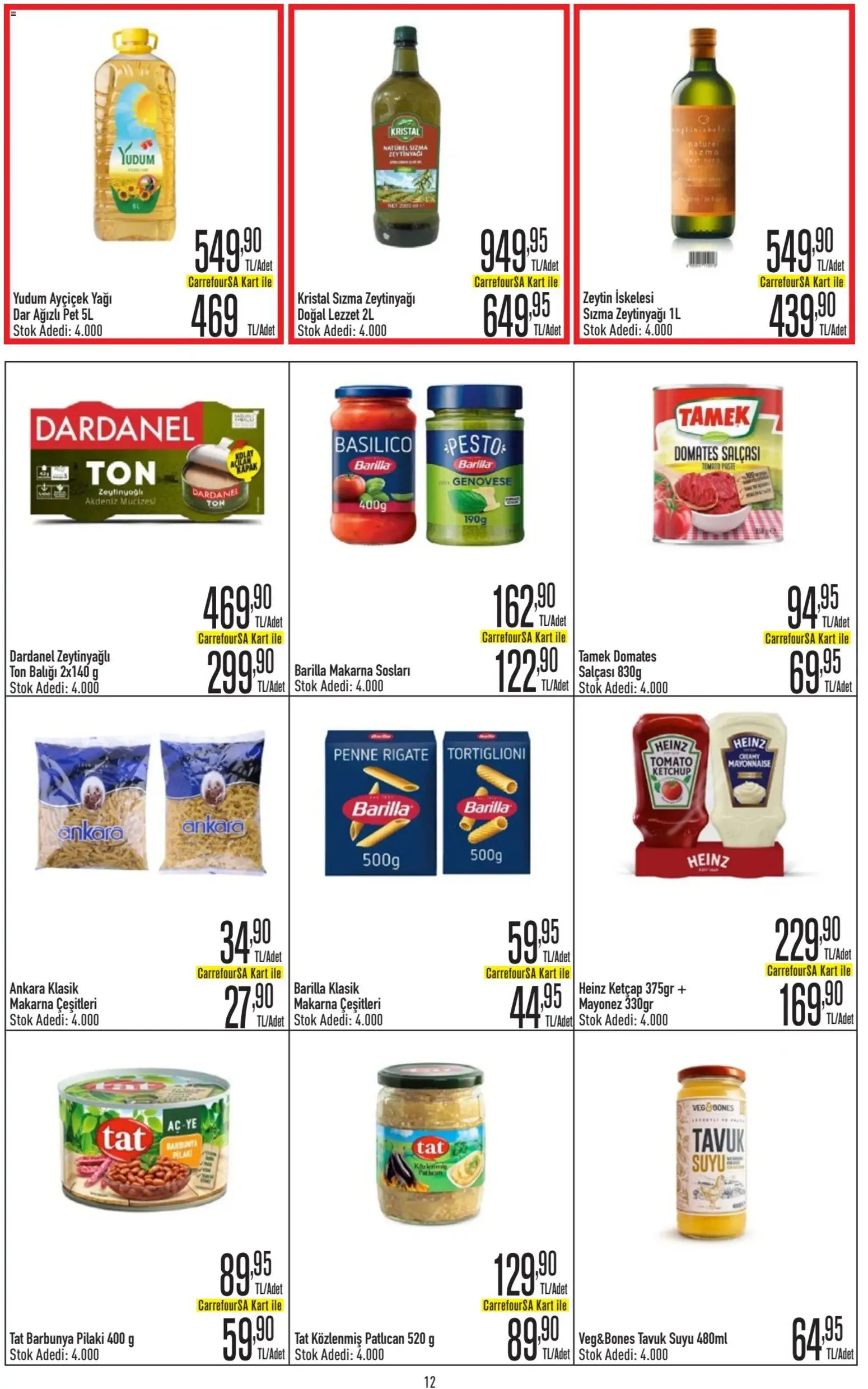 CarrefourSA Katalog - 23 Temmuz 2026 tarihinden itibaren geçerlidir | Sayfa: 12