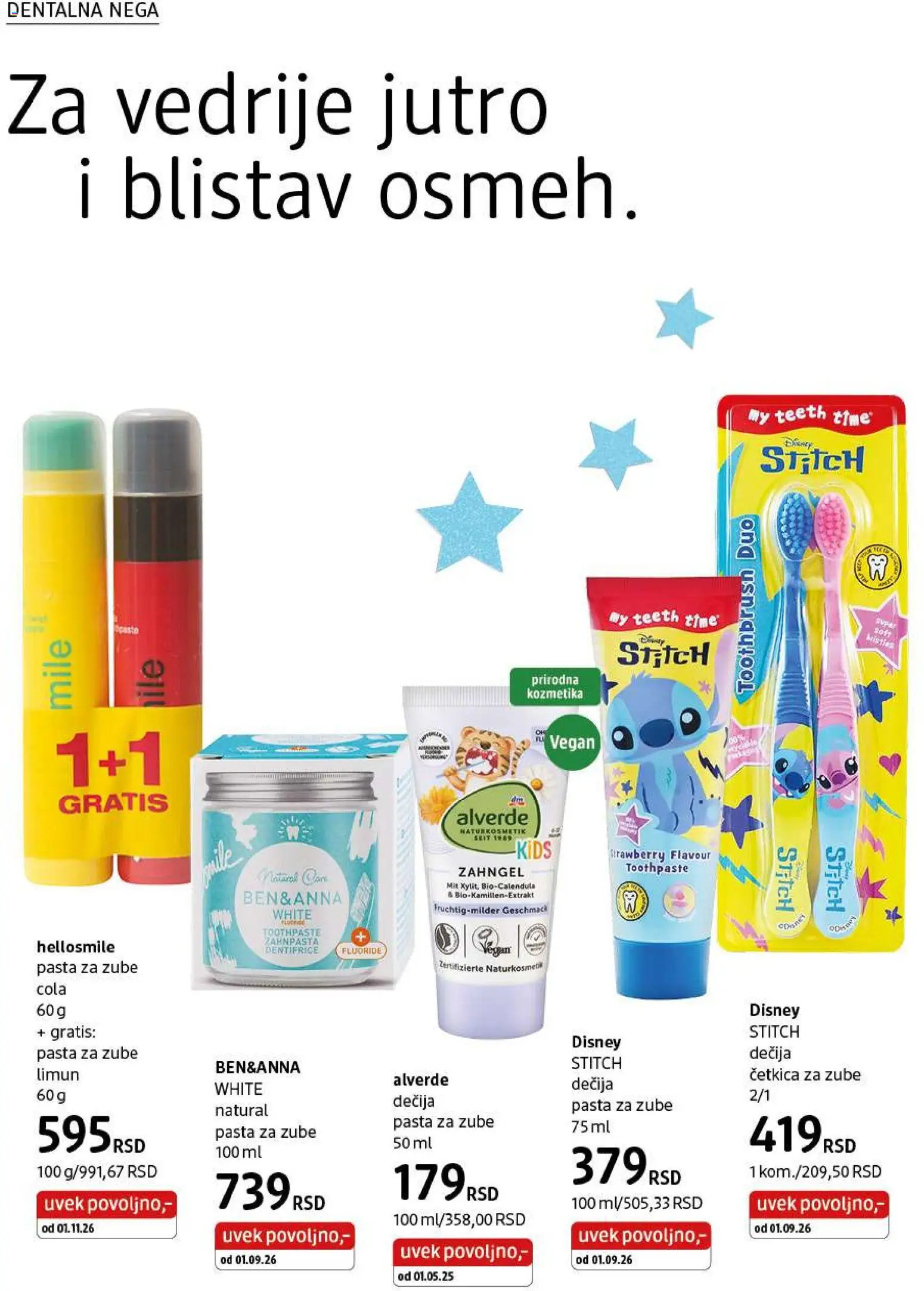DM Drogerie katalog - važi od 01.11.2026 | Strana: 22 | Proizvode: Pasta, Limun, Pasta za zube, Četkica za zube