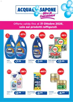 Anteprima del volantino Acqua e Sapone volantino Promo valido a partire dal 01/10/2026