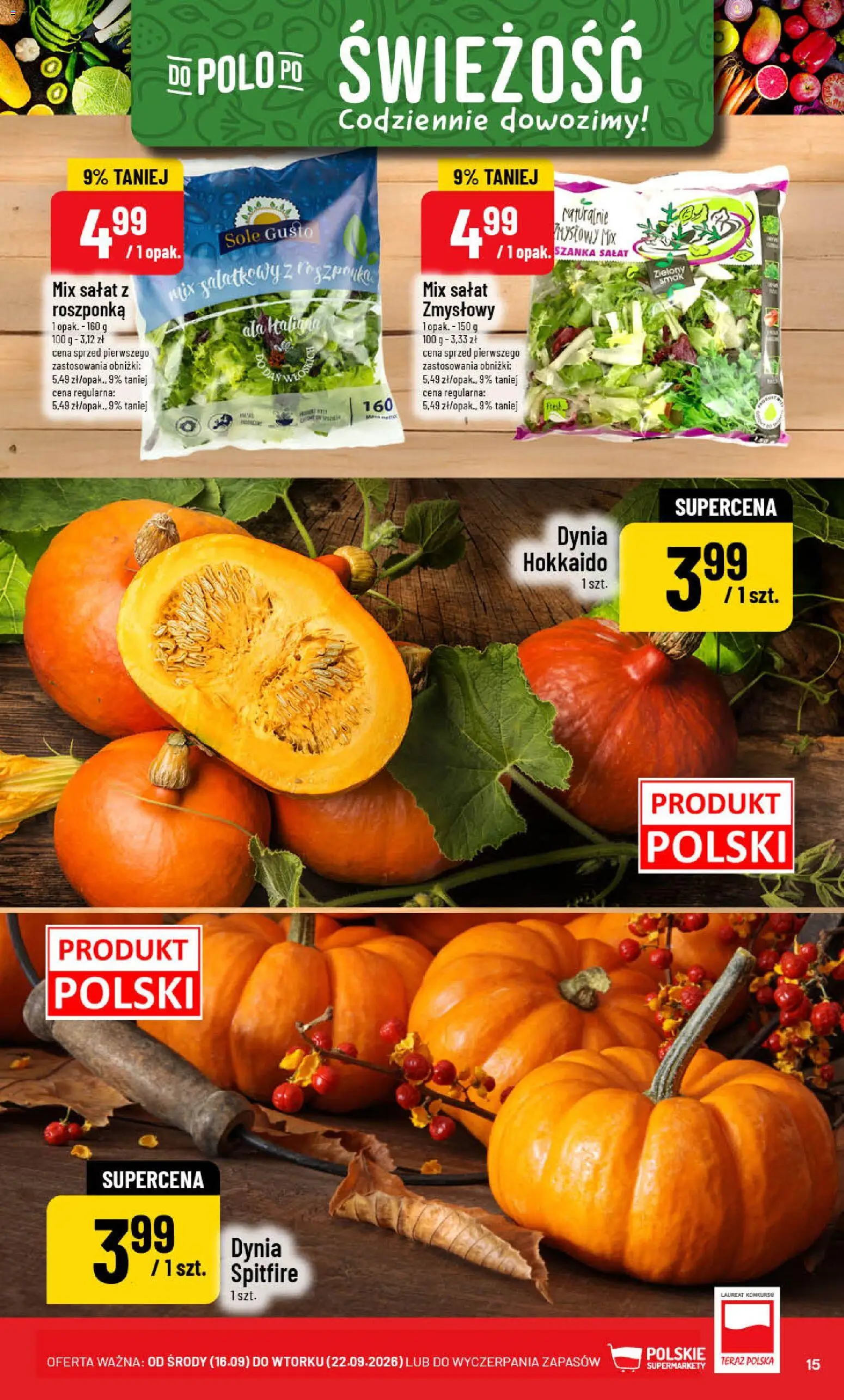POLOmarket gazetka od 16.09.2026 | Strona: 15