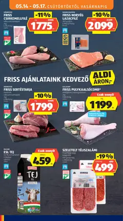 SZELETELT TÉLISZALÁMI, csemege vagy paprikás 100 g/csomag - amely érvényes a következő dátumtól: 14.05.2026 | Oldal: 8