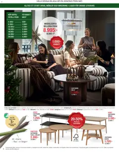 Mio erbjudanden - Förhandsvisning av reklamblad från butik Mio aktuell från 20/10/2026 | Sida: 6 | Produkter: Ben, Fåtölj, Soffbord, Taklampa