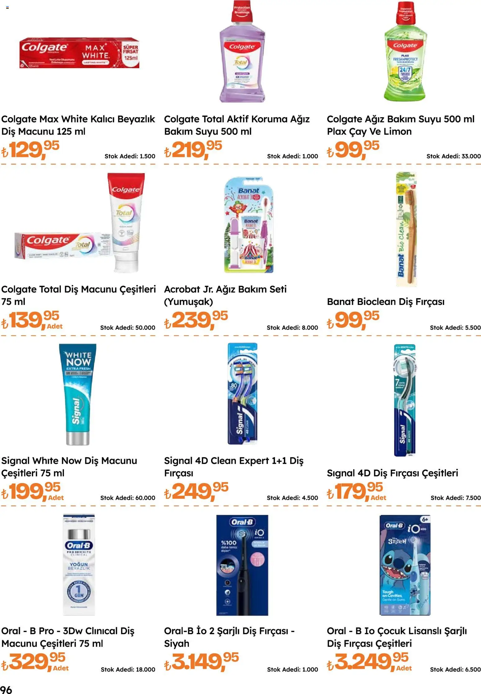 Migros Katalog - 5M Migroskop Dijital - 10 Eylül 2026 tarihinden itibaren geçerlidir | Sayfa: 96 | Ürünler: Diş macunu, Çay, Limon, Ağız bakım suyu