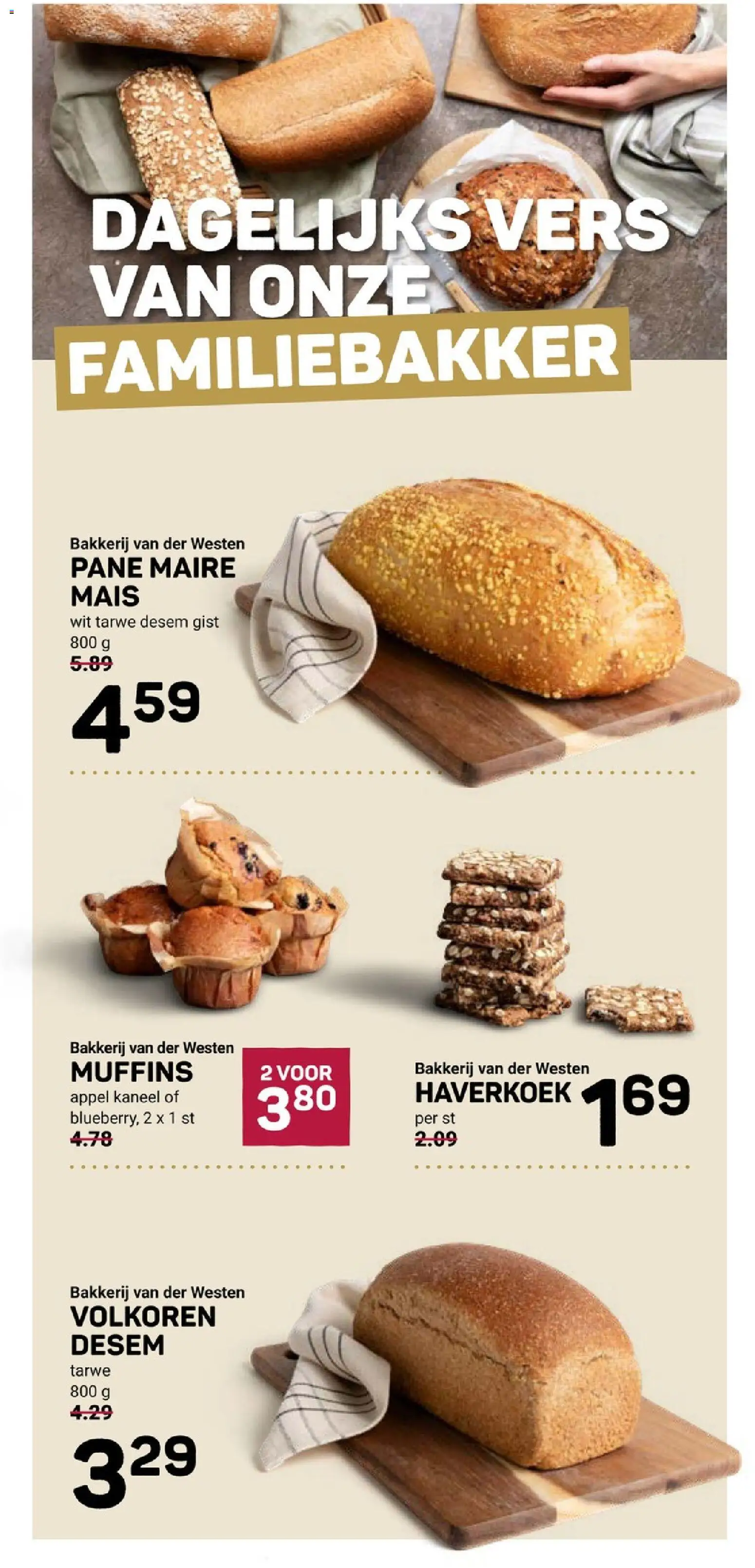 {H1} | Pagina: 4 | Producten: Muffins, Bakkerij, Csirkemell sonka, Appel