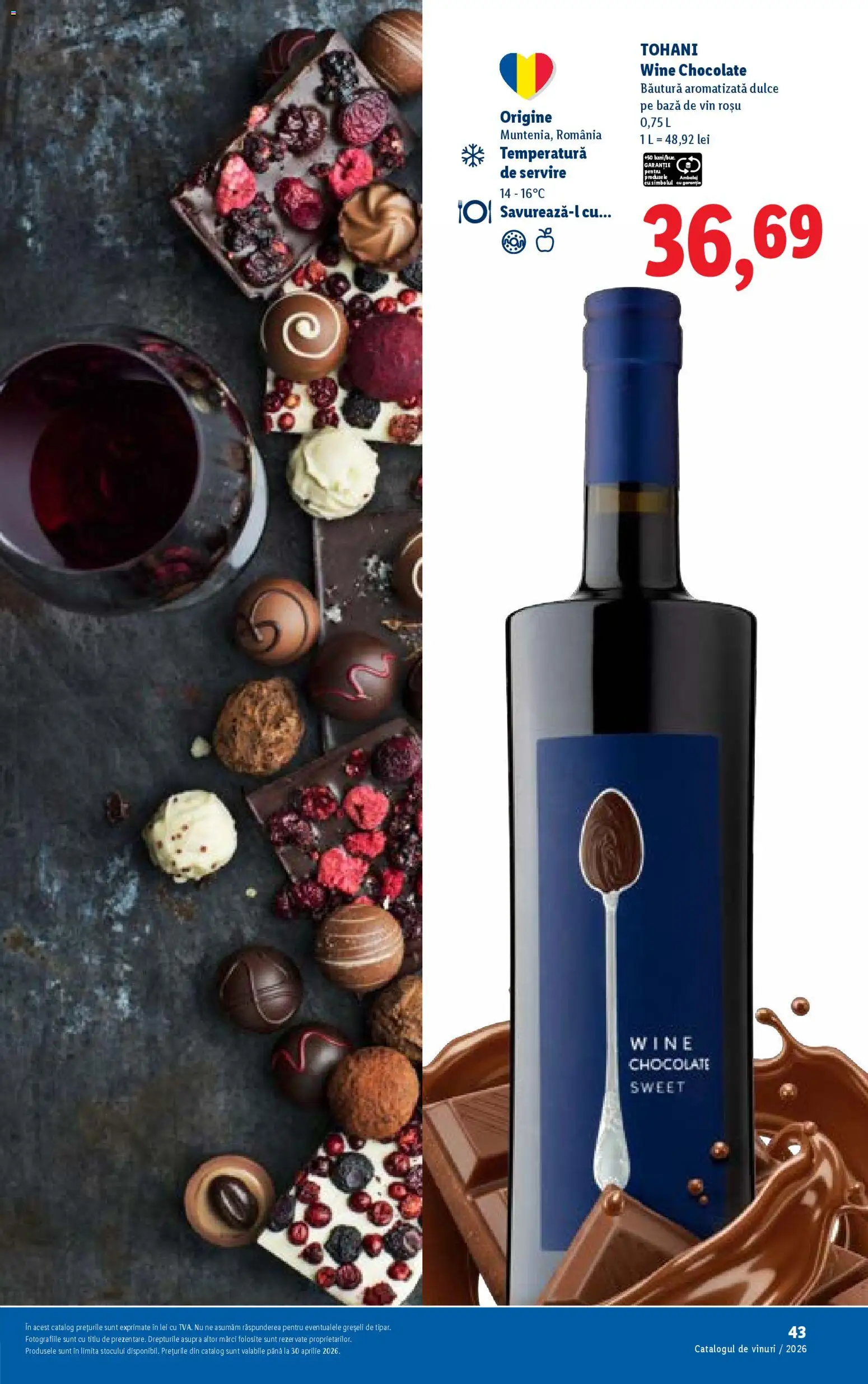 Noul catalog Lidl – valabil de la 23.02.2026 | Pagină: 43 | Produse: Vin
