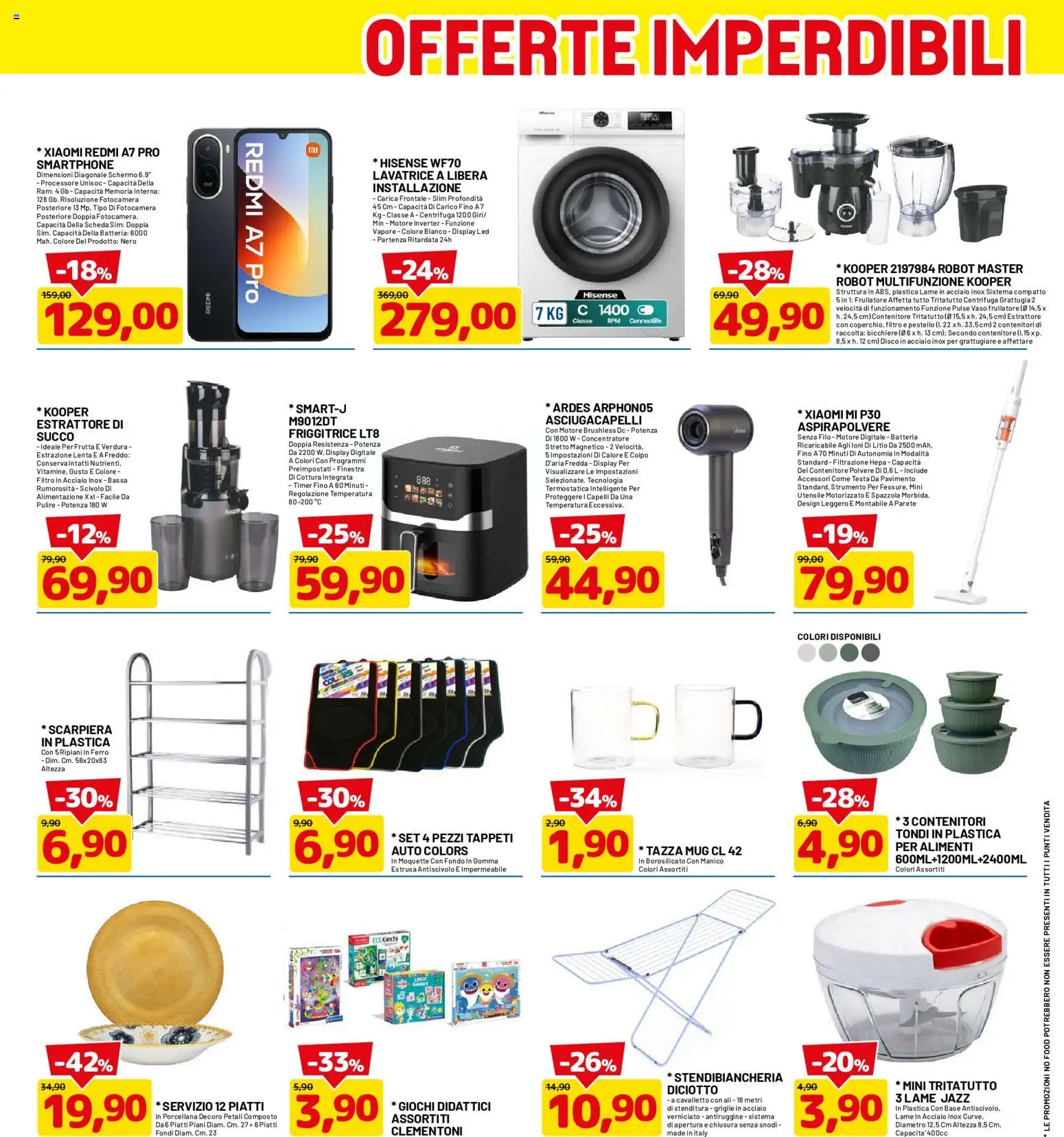 Volantino D Più del 31/08/2026 | Pagina: 17 | Prodotti: Centrifuga, Fotocamera, Aspirapolvere, Vaso