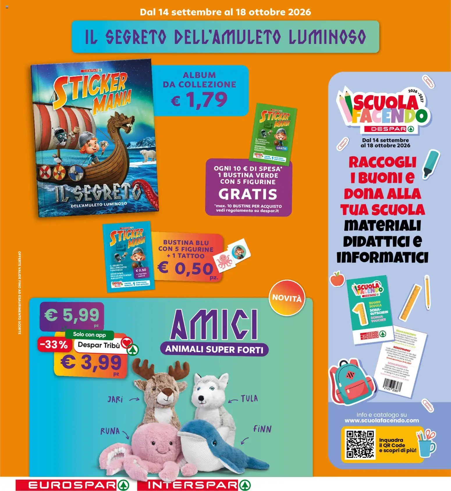 Volantino Eurospar del 24/09/2026 | Pagina: 18 | Prodotti: The