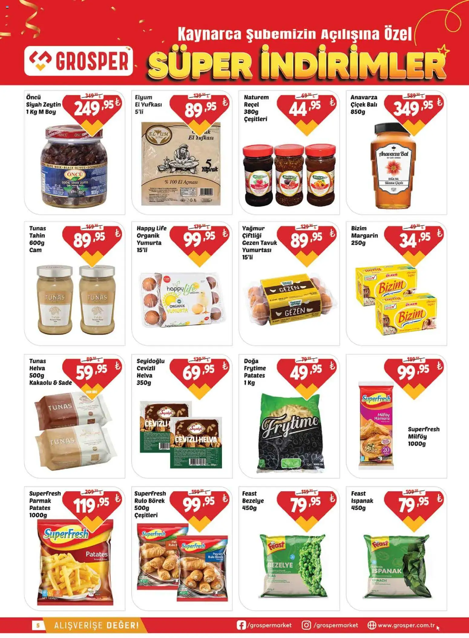 Grosper Katalog - 04.06.2026 tarihinden itibaren geçerlidir | Sayfa: 5