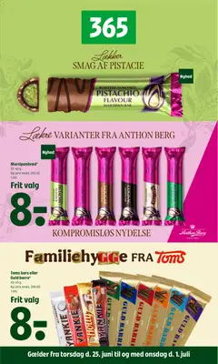 Coop 365 - Tilbudsavis uge 26 gyldig fra 25/06/2026 | Side: 26 | Produkter: Amendoins, Chokolade, Salt, Nougat