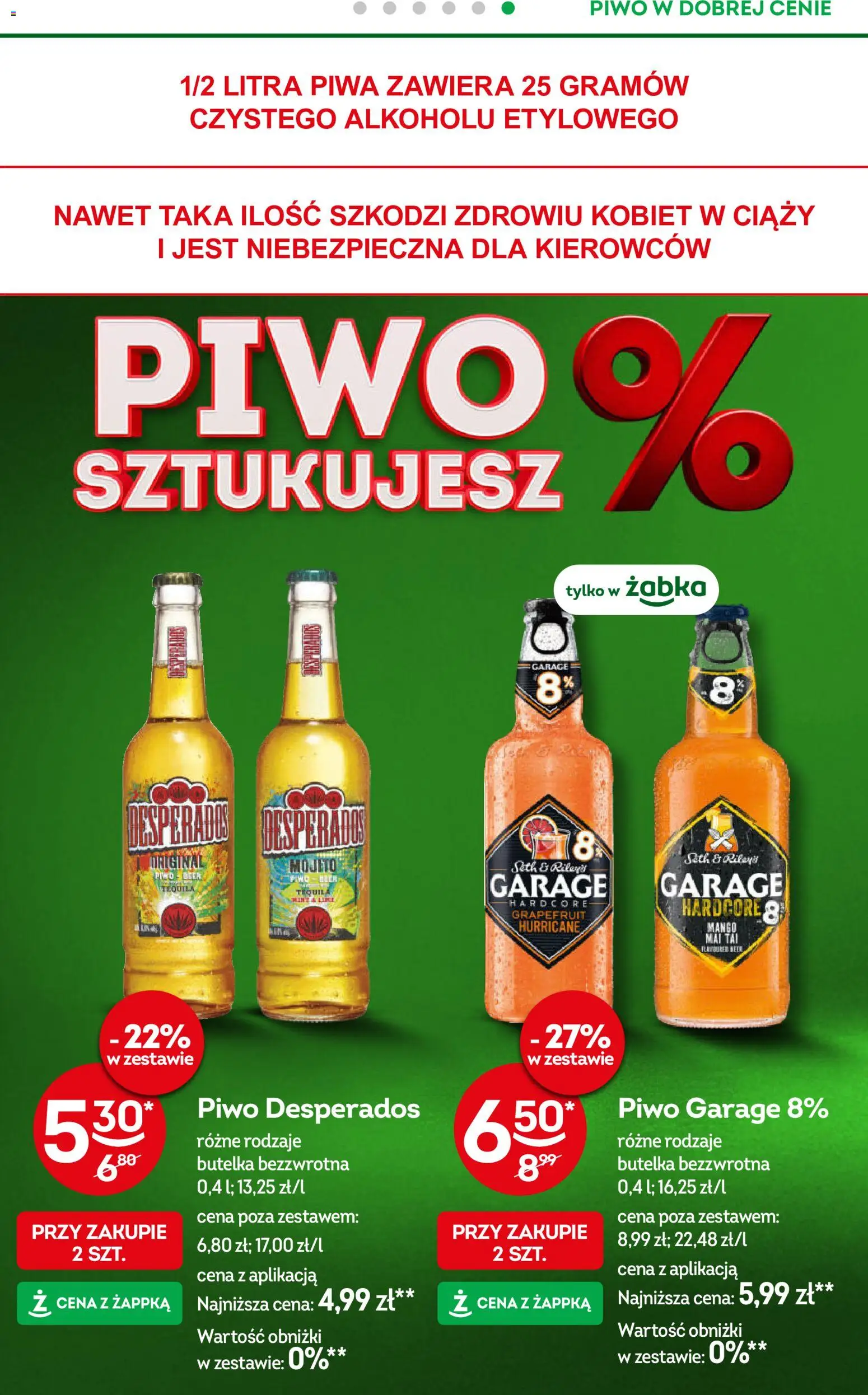 Żabka gazetka od 01.07.2026 | Strona: 57 | Produkty: Mango, Piwo Desperados, Tequila, Piwo