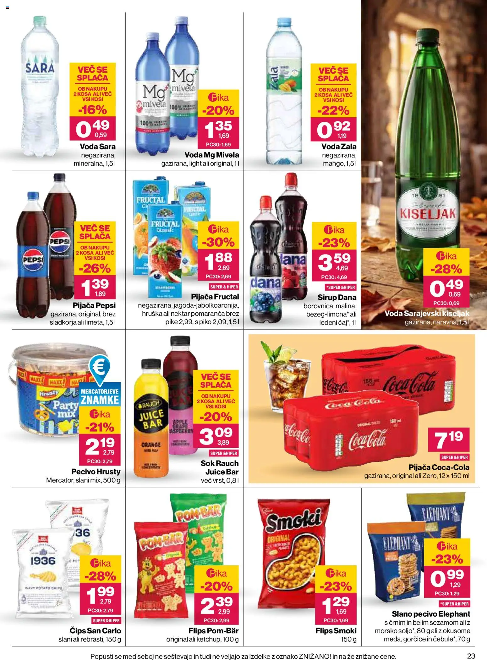 Novi Mercator katalog ponudbe – veljaven od 29.10.2026 | Stran: 23