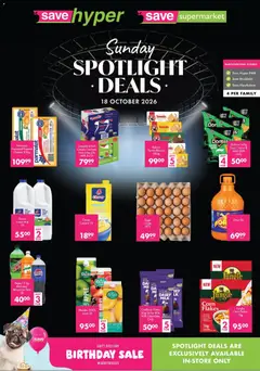 Save specials catalogue – valid from 18/10/2026