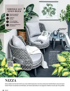 Dehner Gartenmöbel Trends 2026 ab 29.01.2026 gültig | Seite: 28 | Produkte: Beistelltisch, Tisch