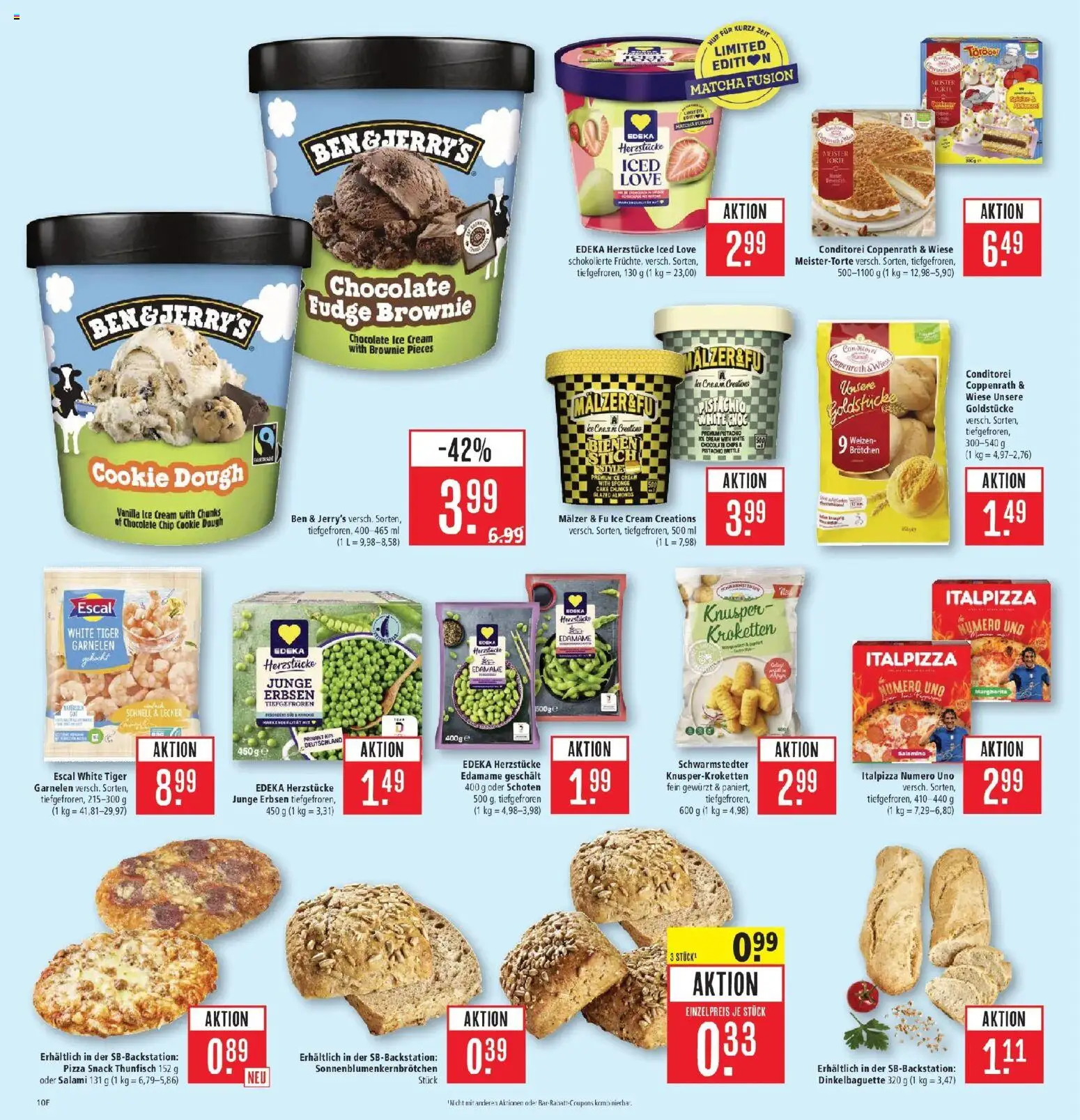 Marktkauf Prospekt Friedrichshafen (ab 28.09.2026) » Angebote online | Seite: 12 | Produkte: Garnelen, Ben & Jerry's, Pizza, Chips