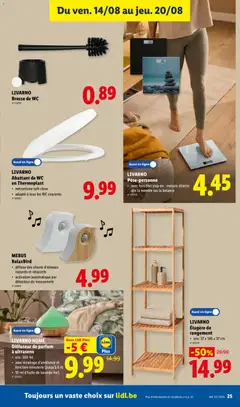 Lidl - Folder week 33 - Voorbeeld van een folder van Lidl, geldig van 10/08/2026 | Pagina: 25