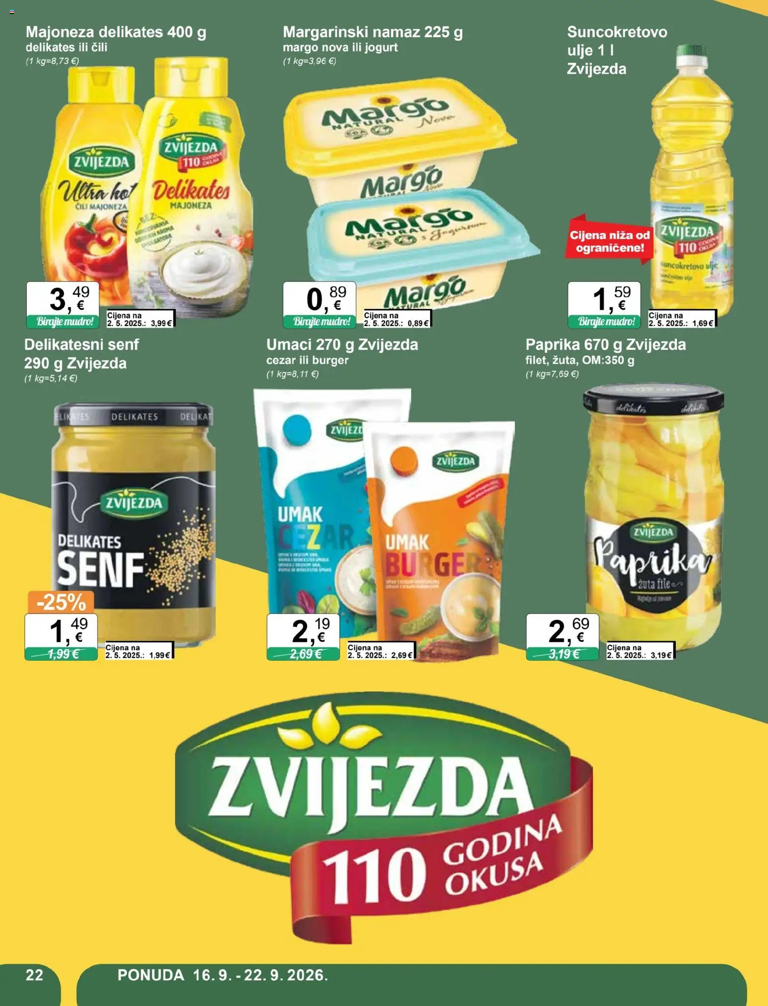 KTC katalog | vrijedi od 16.09.2026 | Stranica: 22 | Proizvodi: File, Umaci, Paprika, Umak