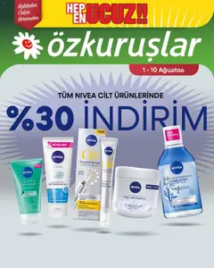 01 Ağustos 2026 tarihinden itibaren geçerli olan Özkuruşlar kataloğu önizlemesi