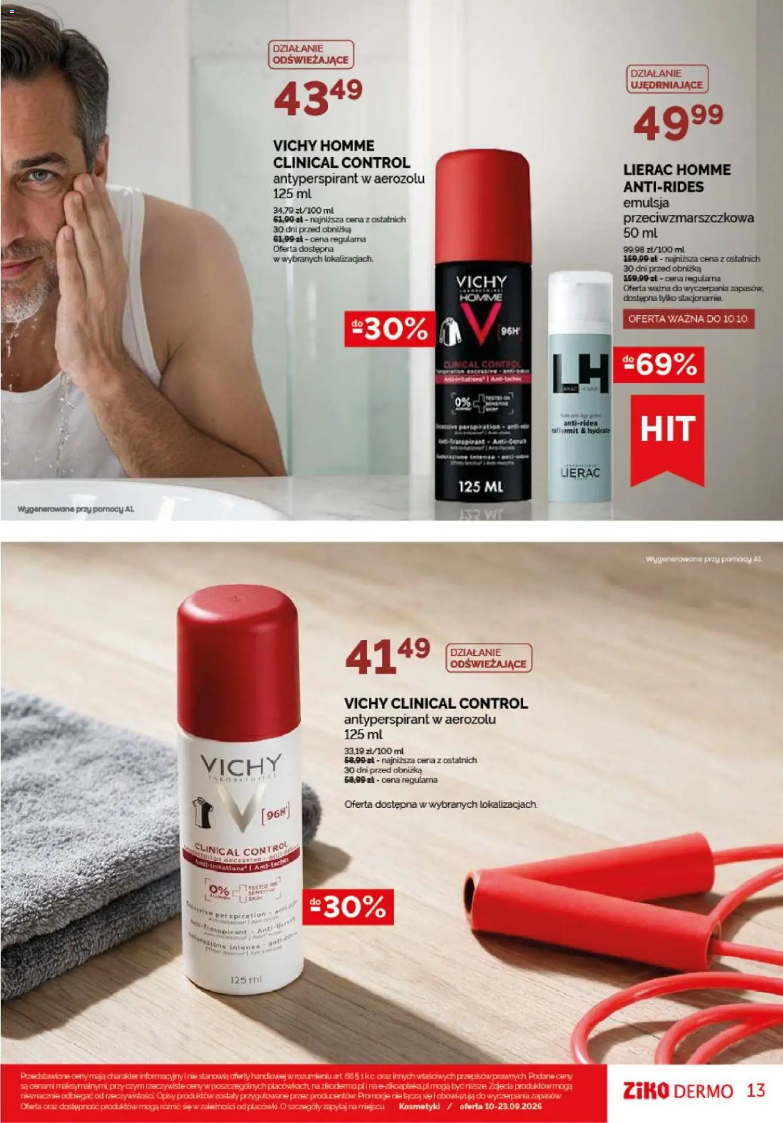 Ziko gazetka od 10.09.2026 | Strona: 13 | Produkty: Kosmetyki, Antyperspirant