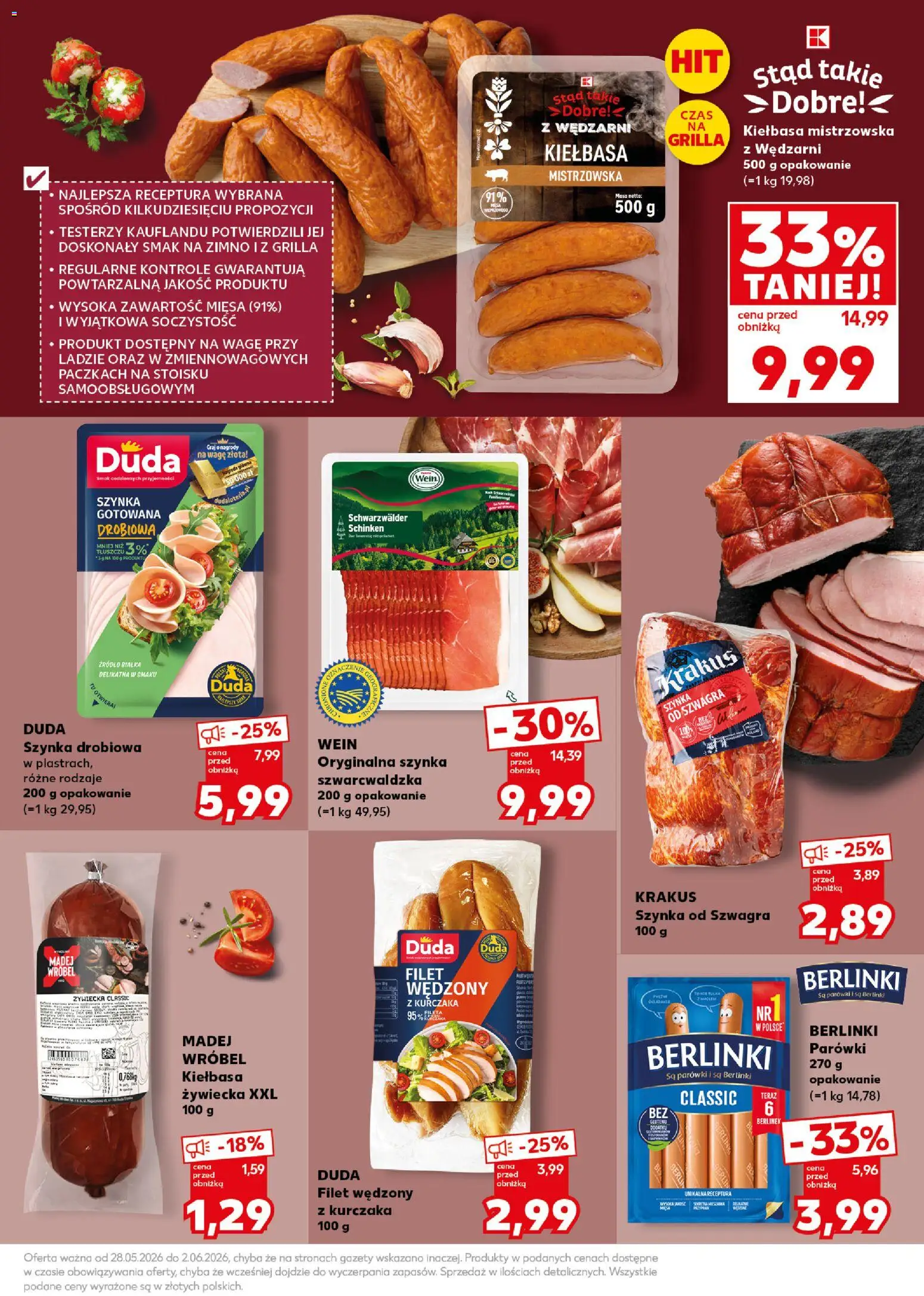 Kaufland Polsko leták - Mocny start od 01.06.2026 | Strana: 23 | Produkty: Filet