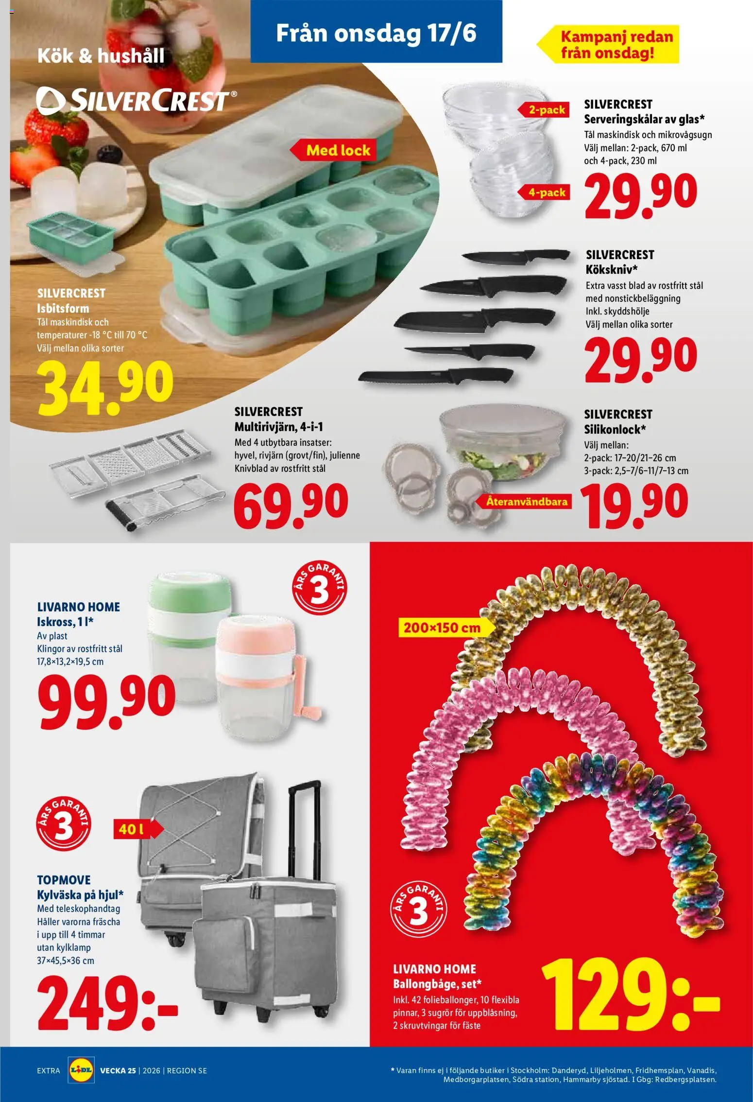Lidl reklamblad aktuell från 15.06.2026 | Sida: 23 | Produkter: Kylväska, Mikrovågsugn